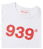 ARCHIVE BOLD (アーカイブボールド) 939 LOGO CROP TOP (WHITE)