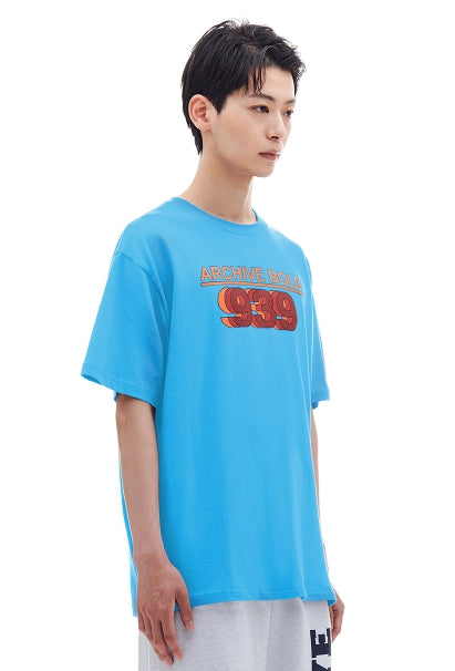 ARCHIVE BOLD (アーカイブボールド) 939 TYPE R T-SHIRTS (BLUE)