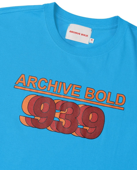 ARCHIVE BOLD (アーカイブボールド) 939 TYPE R T-SHIRTS (BLUE)