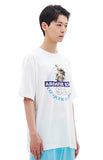 ARCHIVE BOLD (アーカイブボールド) CONQUER THE SPACE T-SHIRTS (WHITE)