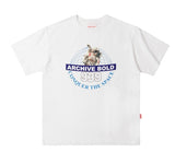 ARCHIVE BOLD (アーカイブボールド) CONQUER THE SPACE T-SHIRTS (WHITE)