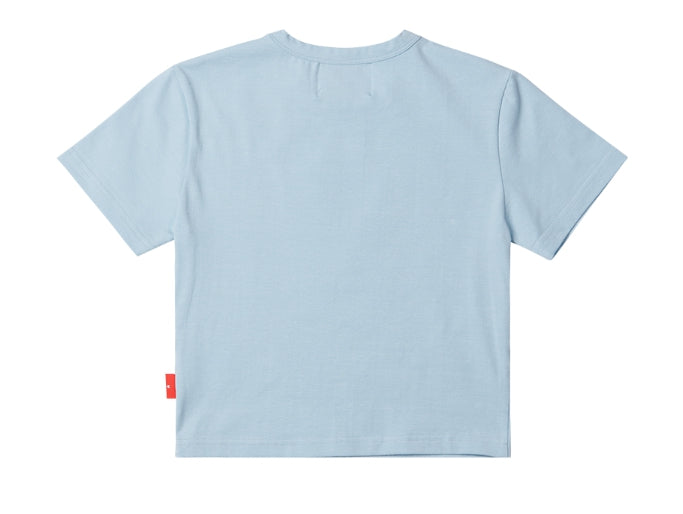 ARCHIVE BOLD (アーカイブボールド) 939 LOGO CROP TOP (SKY BLUE)