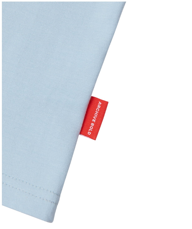 ARCHIVE BOLD (アーカイブボールド) 939 LOGO CROP TOP (SKY BLUE)