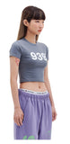 ARCHIVE BOLD (アーカイブボールド) 939 LOGO CROP TOP (GRAY)