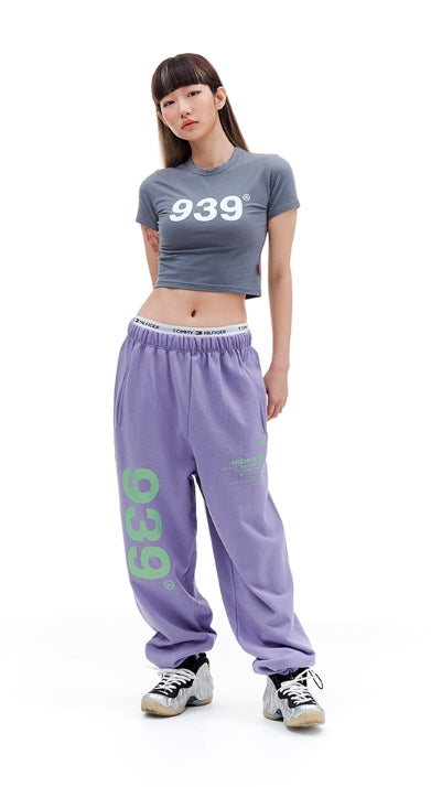 ARCHIVE BOLD (アーカイブボールド) 939 LOGO CROP TOP (GRAY)
