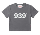 ARCHIVE BOLD (アーカイブボールド) 939 LOGO CROP TOP (GRAY)