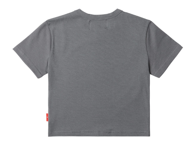 ARCHIVE BOLD (アーカイブボールド) 939 LOGO CROP TOP (GRAY)