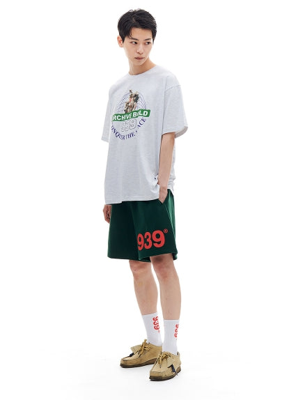 ARCHIVE BOLD (アーカイブボールド) CONQUER THE SPACE T-SHIRTS (GRAY)