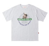 ARCHIVE BOLD (アーカイブボールド) CONQUER THE SPACE T-SHIRTS (GRAY)