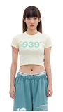 ARCHIVE BOLD (アーカイブボールド) 939 LOGO CROP TOP (LEMON)