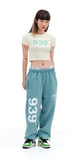 ARCHIVE BOLD (アーカイブボールド) 939 LOGO CROP TOP (LEMON)
