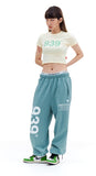 ARCHIVE BOLD (アーカイブボールド) 939 LOGO CROP TOP (LEMON)