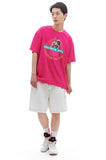 ARCHIVE BOLD (アーカイブボールド) CONQUER THE SPACE T-SHIRTS (PINK)