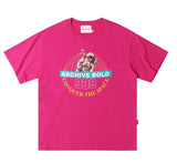 ARCHIVE BOLD (アーカイブボールド) CONQUER THE SPACE T-SHIRTS (PINK)