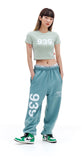 ARCHIVE BOLD (アーカイブボールド) 939 LOGO CROP TOP (PALE SAGE)