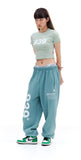 ARCHIVE BOLD (アーカイブボールド) 939 LOGO CROP TOP (PALE SAGE)