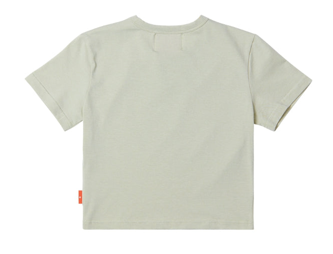 ARCHIVE BOLD (アーカイブボールド) 939 LOGO CROP TOP (PALE SAGE)