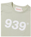 ARCHIVE BOLD (アーカイブボールド) 939 LOGO CROP TOP (PALE SAGE)