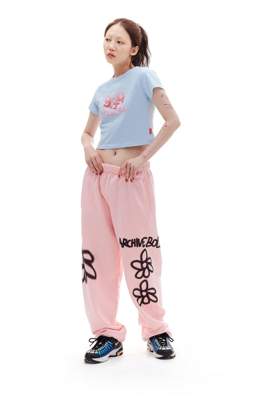 ARCHIVE BOLD (アーカイブボールド) 939 TYPE F CROP TOP (SKY BLUE)