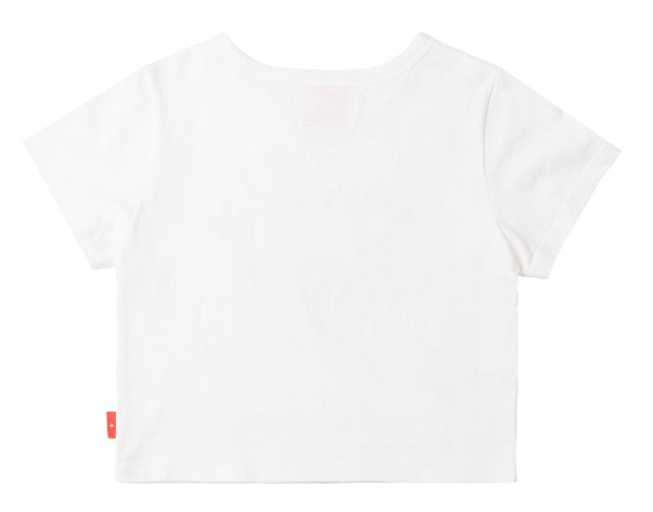 ARCHIVE BOLD (アーカイブボールド) DAISY CROP TOP (WHITE)