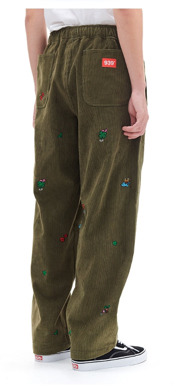 ARCHIVE BOLD (アーカイブボールド) AB X SSUN CORDUROY EASY PANTS (KHAKI)