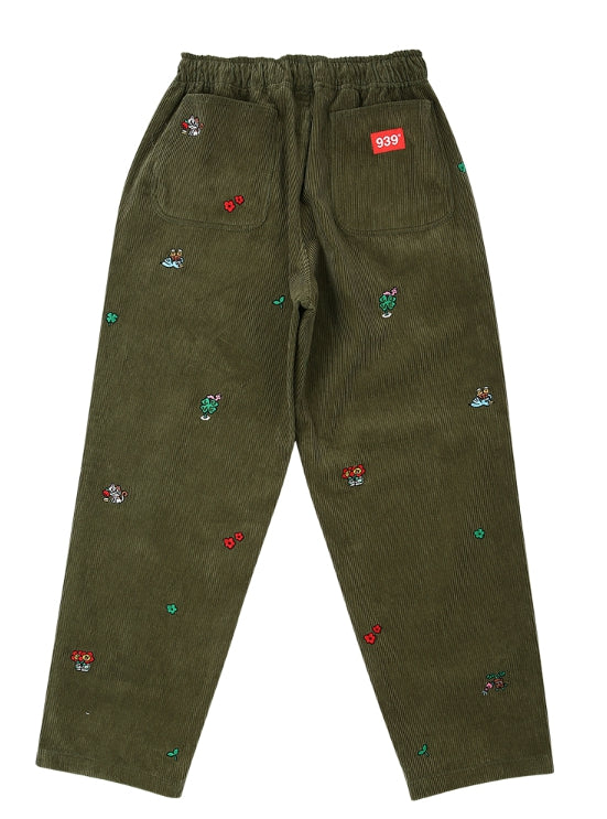 ARCHIVE BOLD (アーカイブボールド) AB X SSUN CORDUROY EASY PANTS (KHAKI)