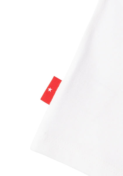 ARCHIVE BOLD (アーカイブボールド) FLOWER RAGLAN CROP TOP (RED)