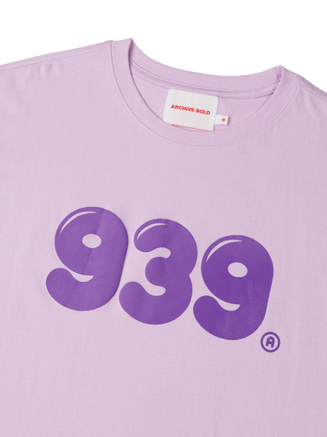 ARCHIVE BOLD (アーカイブボールド) 939 TYPE B T-SHIRTS (LAVENDER)