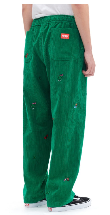 ARCHIVE BOLD (アーカイブボールド) AB X SSUN CORDUROY EASY PANTS (GREEN)