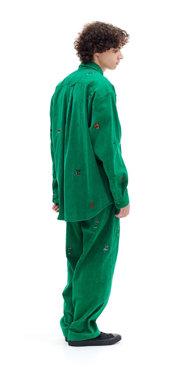 ARCHIVE BOLD (アーカイブボールド) AB X SSUN CORDUROY EASY PANTS (GREEN)