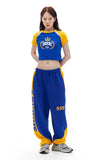 ARCHIVE BOLD (アーカイブボールド) CROWN CROP TOP (BLUE)