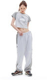 ARCHIVE BOLD (アーカイブボールド) CROWN CROP TOP (GRAY)