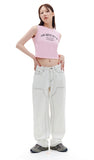ARCHIVE BOLD (アーカイブボールド) ARCH LOGO SLEEVELESS TOP (PINK)