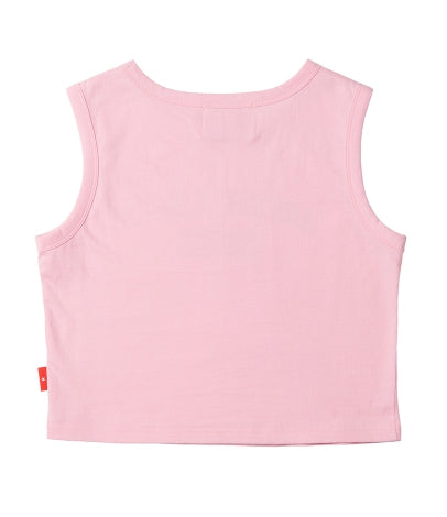 ARCHIVE BOLD (アーカイブボールド) ARCH LOGO SLEEVELESS TOP (PINK)