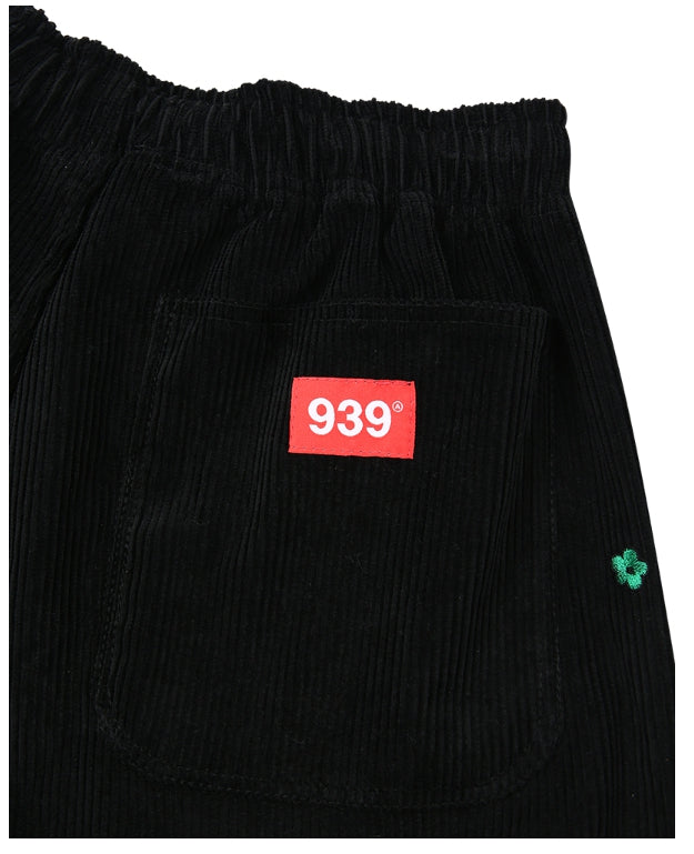 ARCHIVE BOLD (アーカイブボールド) AB X SSUN CORDUROY EASY PANTS (BLACK)