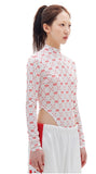 ARCHIVE BOLD (アーカイブボールド) 939 PATTERN BODY SUIT (WHITE)
