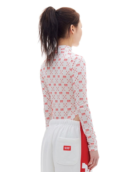 ARCHIVE BOLD (アーカイブボールド) 939 PATTERN BODY SUIT (WHITE)