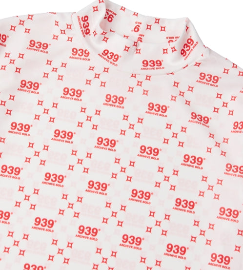 ARCHIVE BOLD (アーカイブボールド) 939 PATTERN BODY SUIT (WHITE)