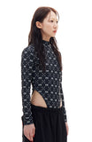 ARCHIVE BOLD (アーカイブボールド) 939 PATTERN BODY SUIT (BLACK)