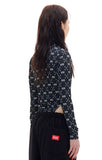 ARCHIVE BOLD (アーカイブボールド) 939 PATTERN BODY SUIT (BLACK)