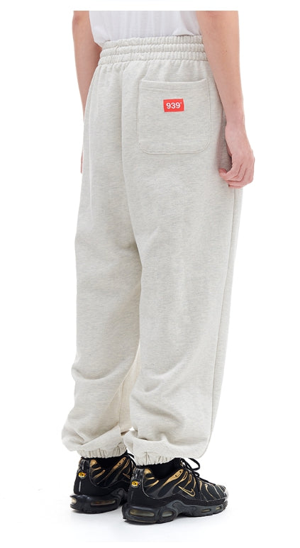 ARCHIVE BOLD (アーカイブボールド) ARCH LOGO SWEAT PANTS (OATMEAL)