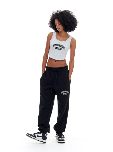 ARCHIVE BOLD (アーカイブボールド) ARCH LOGO SWEAT TANK (LIGHT GRAY)