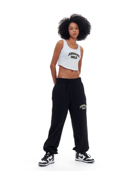 ARCHIVE BOLD (アーカイブボールド) ARCH LOGO SWEAT TANK (LIGHT GRAY)