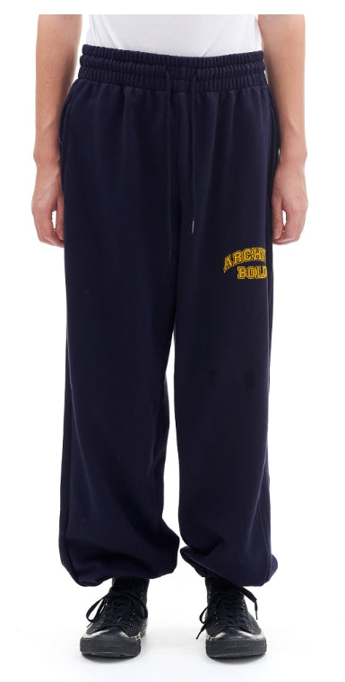 ARCHIVE BOLD (アーカイブボールド) ARCH LOGO SWEAT PANTS (NAVY)