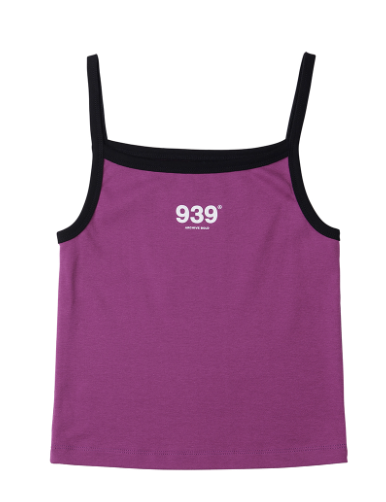 ARCHIVE BOLD (アーカイブボールド) 939 LOGO TANK (PURPLE)