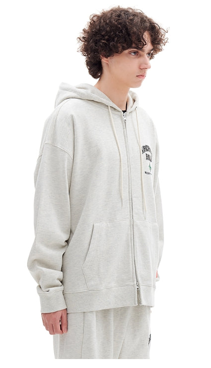 ARCHIVE BOLD (アーカイブボールド) ARCH LOGO HOOD ZIP-UP (OATMEAL)