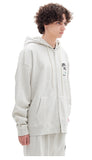 ARCHIVE BOLD (アーカイブボールド) ARCH LOGO HOOD ZIP-UP (OATMEAL)