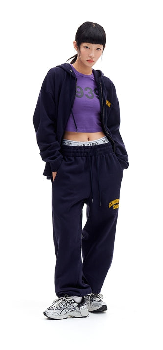 ARCHIVE BOLD (アーカイブボールド) ARCH LOGO HOOD ZIP-UP (NAVY)