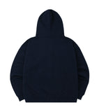 ARCHIVE BOLD (アーカイブボールド) ARCH LOGO HOOD ZIP-UP (NAVY)