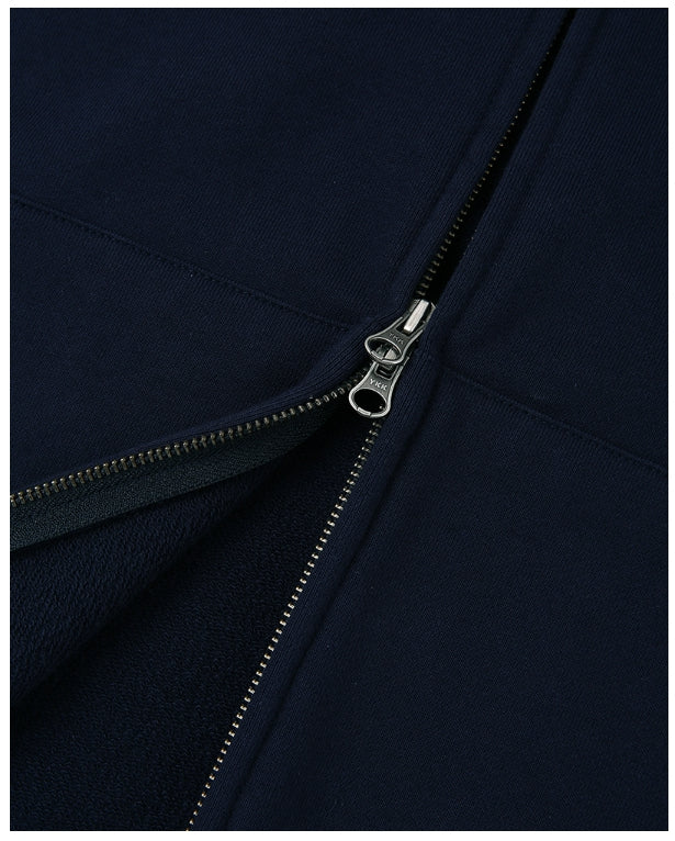 ARCHIVE BOLD (アーカイブボールド) ARCH LOGO HOOD ZIP-UP (NAVY)